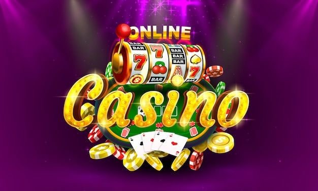 Mesin permainan slot online dengan simbol terang dan animasi